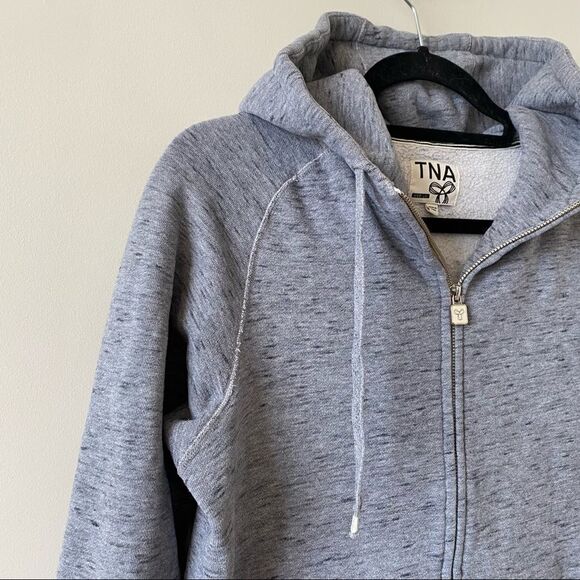 ARITIZA “TNA” Boxy Fit Fleece Zip Hoodie - Picture 4 of 16